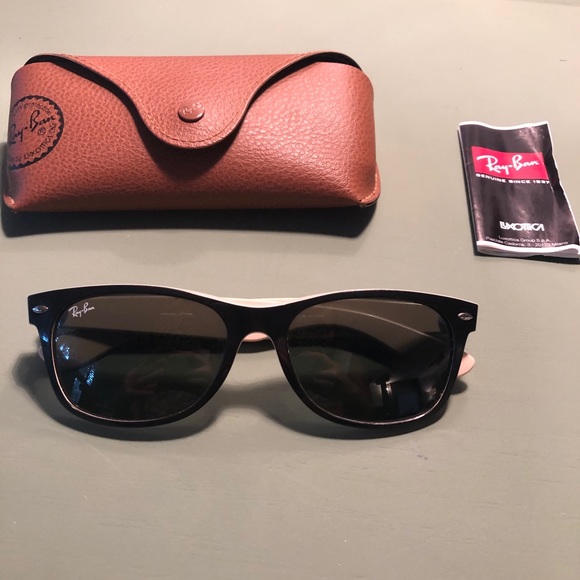 Ray-Ban Accessories - Ray Ban New Wayfarer Black and Tan Mix
